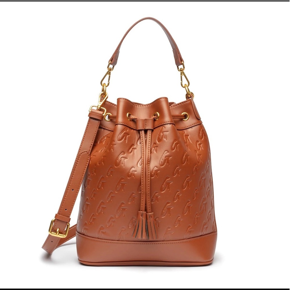 Glamaholics Lifestyle Large bucket bag in Brown